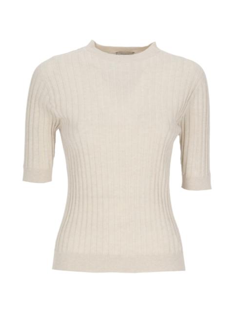 PESERICO ribbed knit sweater