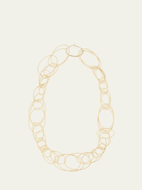Buccellati Hawaii 18K Yellow Gold Oval Link Necklace