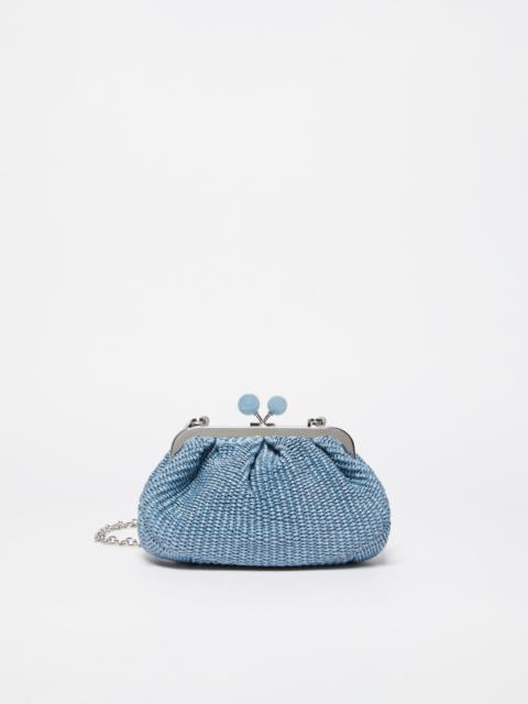 WEEKEND Max Mara PALMAS Small raffia-effect Pasticcino Bag