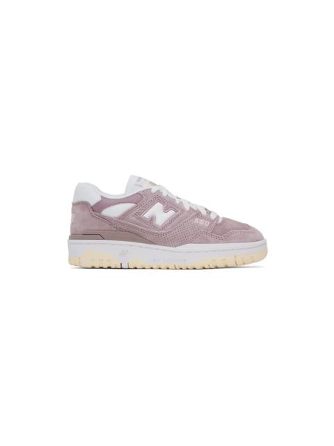 New Balance Purple BB550 Sneakers