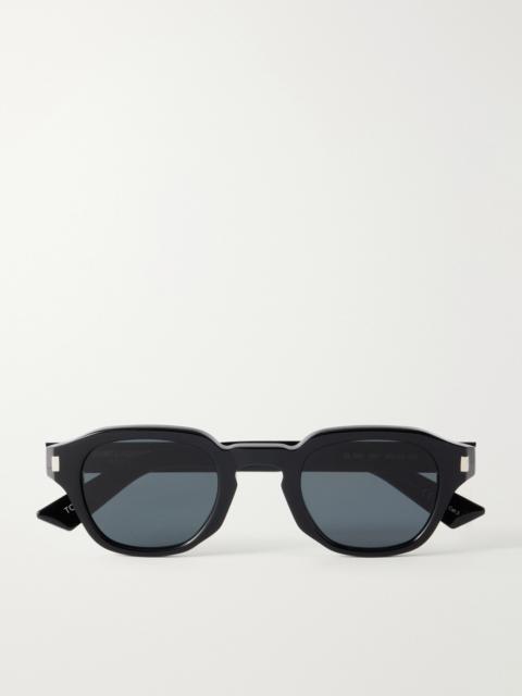 SAINT LAURENT SL 946 Round-Frame Recycled-Acetate Sunglasses