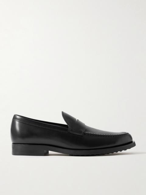 Tod's Glossed-Leather Penny Loafers