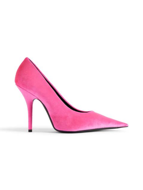 Women's Knife 110mm Pump  in Bright Pink