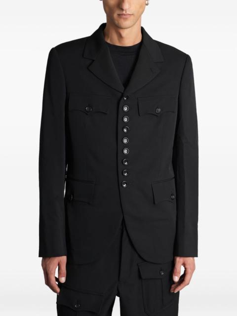 Comme des Garçons Homme Plus buttoned pocket jacket
