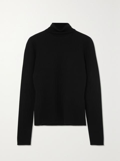GABRIELA HEARST May wool, cashmere and silk-blend turtleneck sweater Black