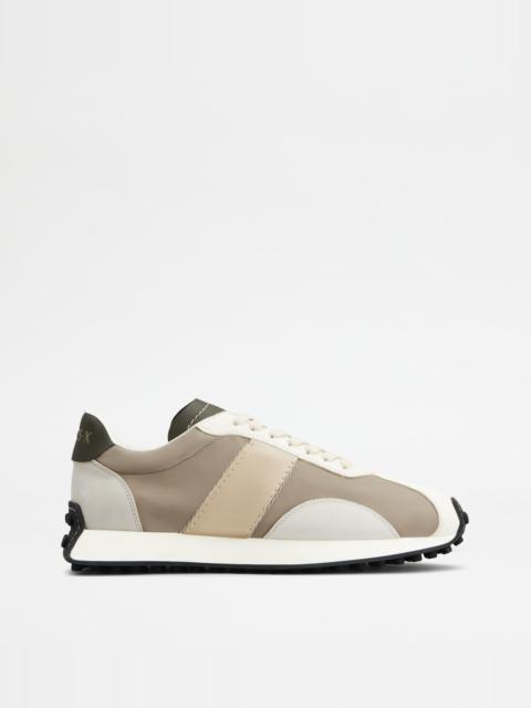 Tod's T VINTAGE SNEAKERS TOD'S•X CAPSULE COLLECTION - BEIGE, OFF WHITE, GREEN