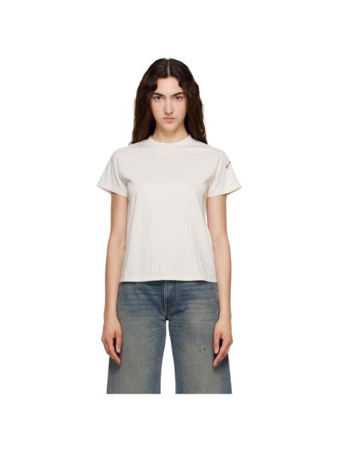 MM6 Maison Margiela Off-White Mannequin-Print Cotton Jersey T-shirt
