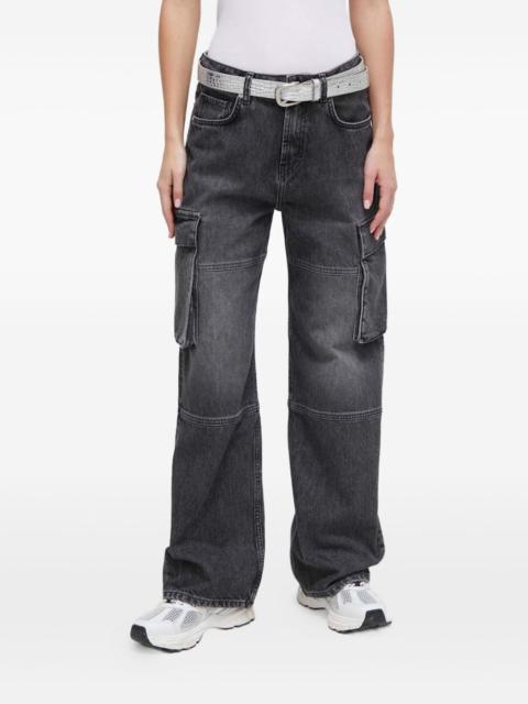 HUGO panelled cargo jeans