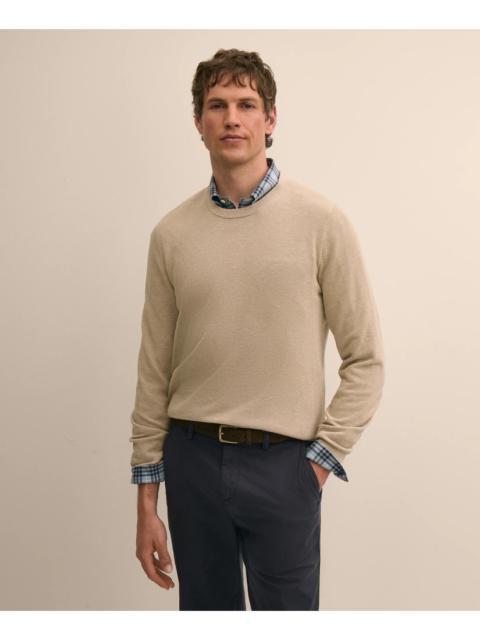 Brooks Brothers Supima® Cotton Pique Crewneck Sweater