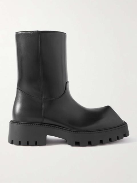 BALENCIAGA Rhino Leather Boots