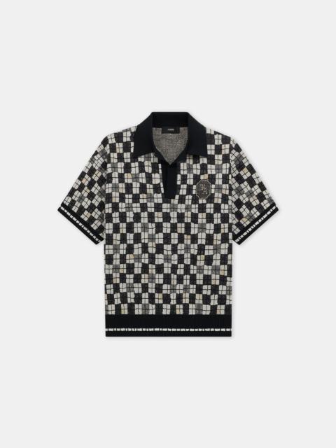 AMIRI CHATEAU CREST SKATE POLO