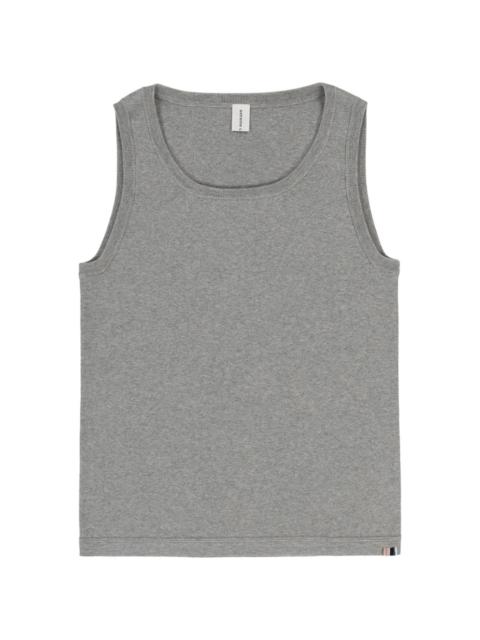 extreme cashmere fine-knit tank top