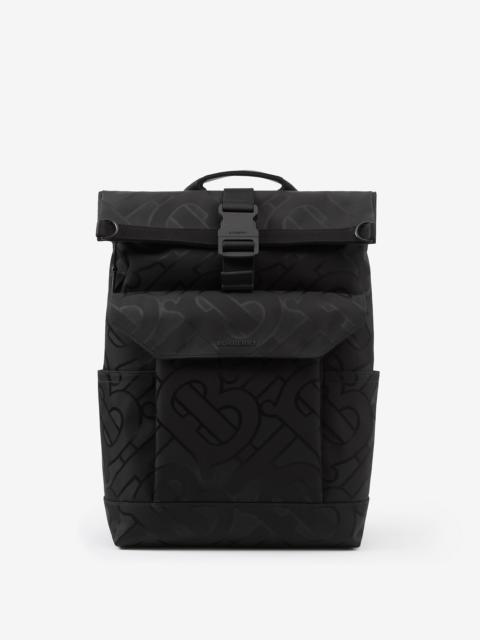 Burberry Monogram Jacquard Backpack