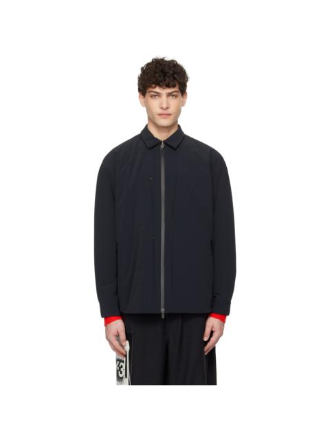DESCENTE ALLTERRAIN Black Lightweight Insulated Shirt Jacket