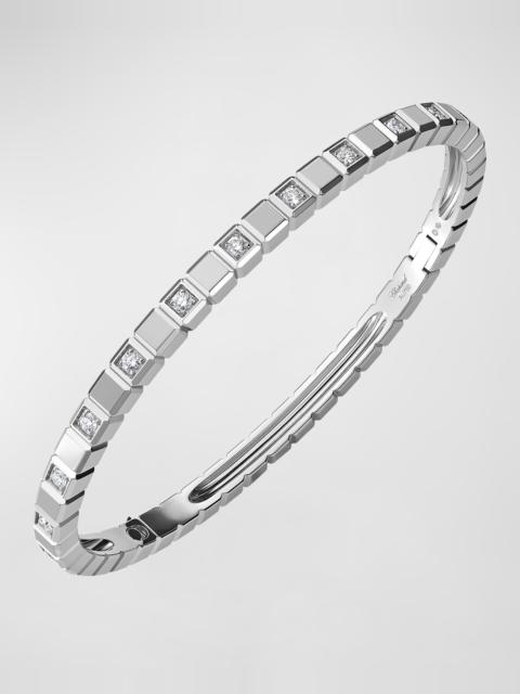 Chopard Ice Cube 18K White Gold Alternating Diamond Bracelet