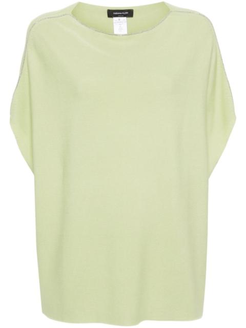 FABIANA FILIPPI chain-detail knitted top