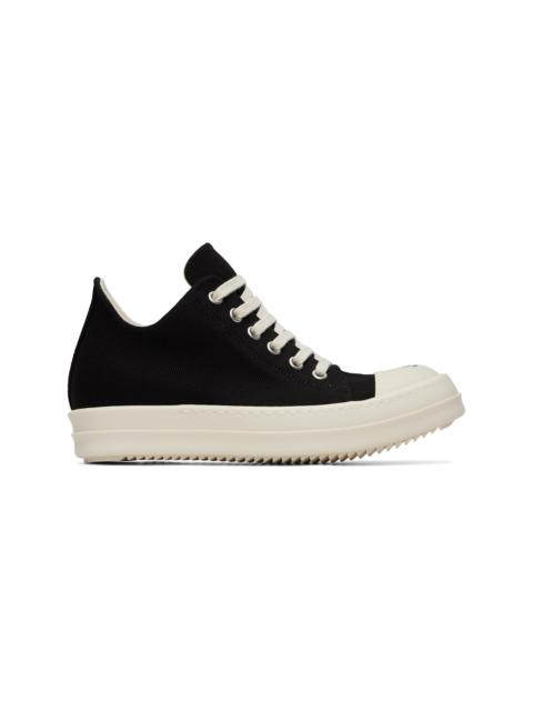 Rick Owens DRKSHDW Black Tower Low Sneaks Sneakers