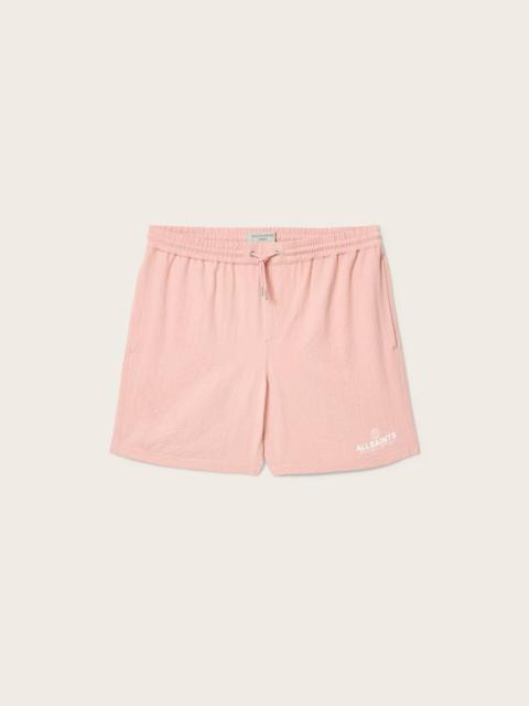 ALLSAINTS EMBLEM SLIM FIT SWIM SHORTS