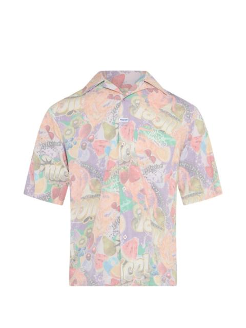 Martine Rose fruit-print short-sleeve shirt