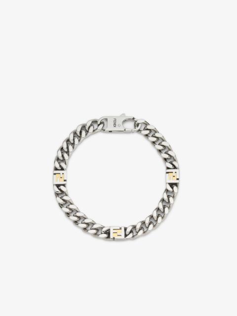 FENDI FF Cube Bracelet Silver- and gold-colored bracelet