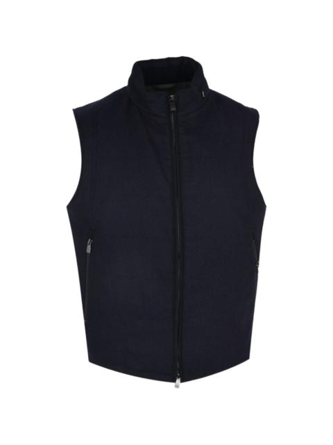 CORNELIANI zip outdoor waistcoat