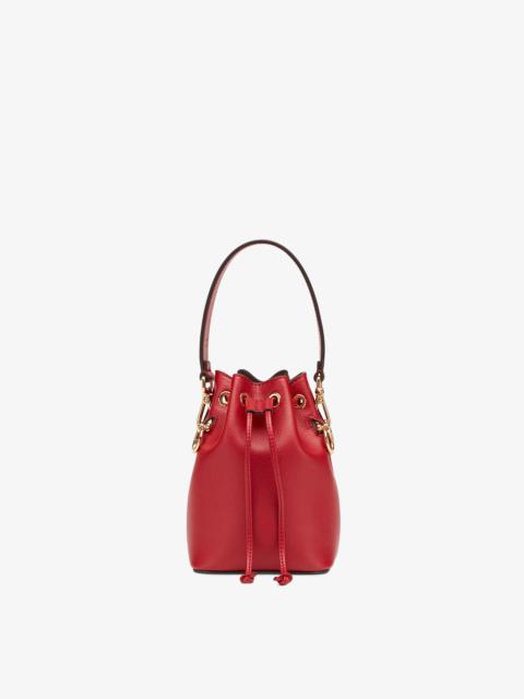 FENDI Red leather mini bag