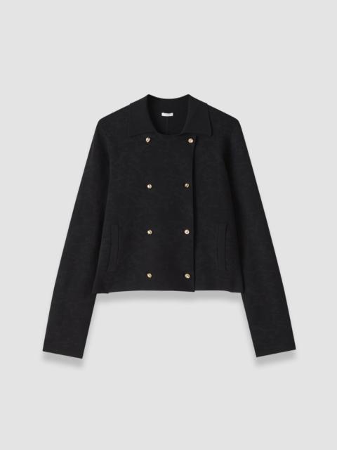 JOSEPH Pilar Leopard Jacquard Milano Jacket