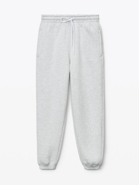 Alexander Wang SWEATPANT IN DENSE FLEECE