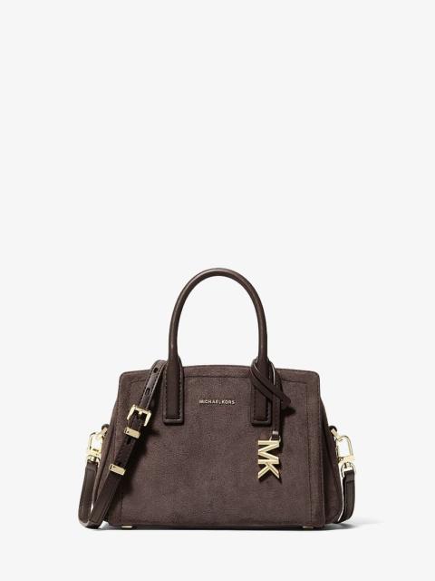 MICHAEL KORS Laila Extra-Small Suede Convertible Crossbody Bag
