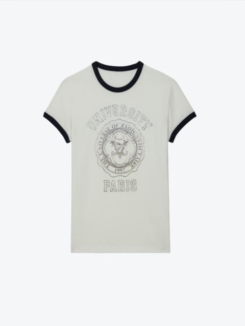 Zadig & Voltaire Walk University Diamanté T-shirt