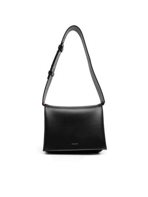 WANDLER Uma box leather shoulder bag