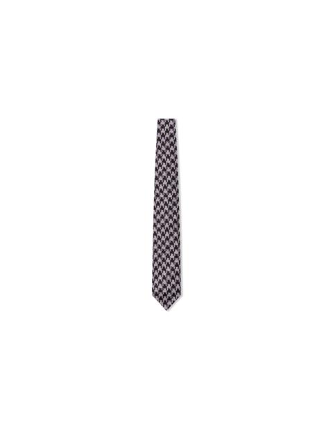 GIANT HOUNDSTOOTH TIE