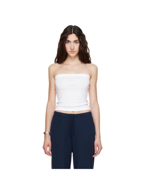 FLORE FLORE White Bes Bandeau Top
