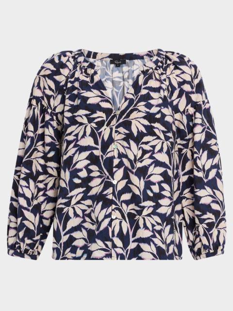 Rails Vasia Button-Front Blouse