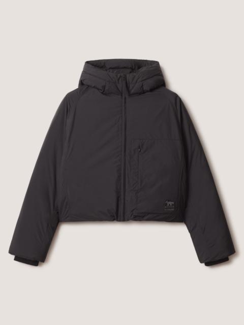 Maison Kitsuné CROPPED HOODED PUFFER