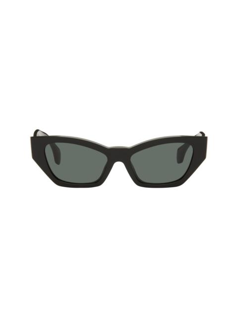 VERSACE Black Signature Cat-Eye Sunglasses