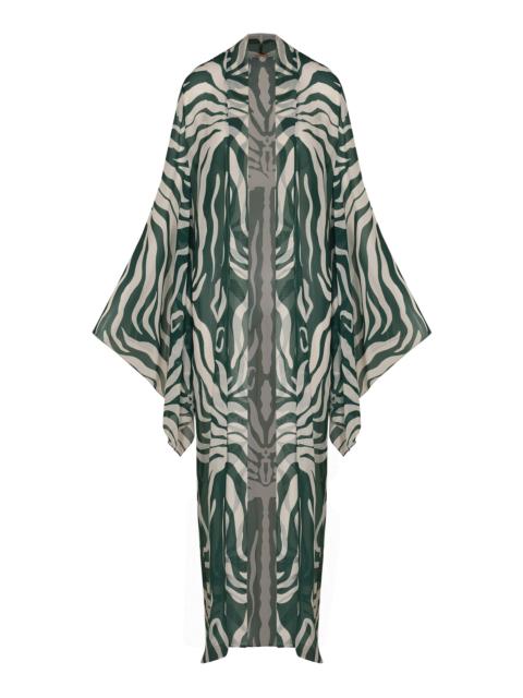 Johanna Ortiz Amazon Printed Cover-Up green