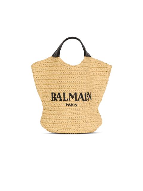 Balmain Mini Balmain crochet tote bag
