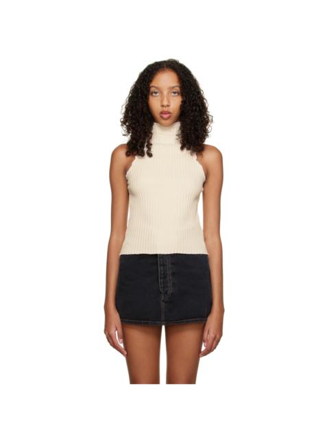 John Elliott Beige Ginza Turtleneck