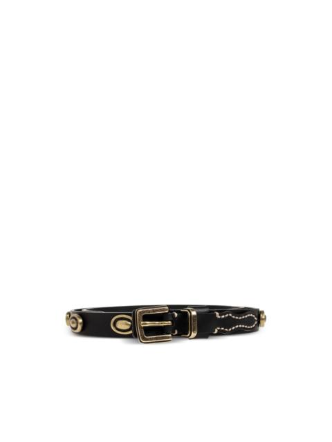 Etro embellished buckled belt