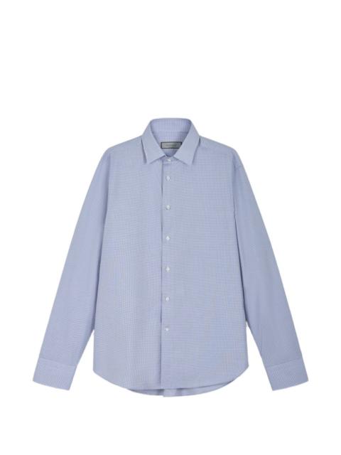 Canali long-sleeve checked shirt