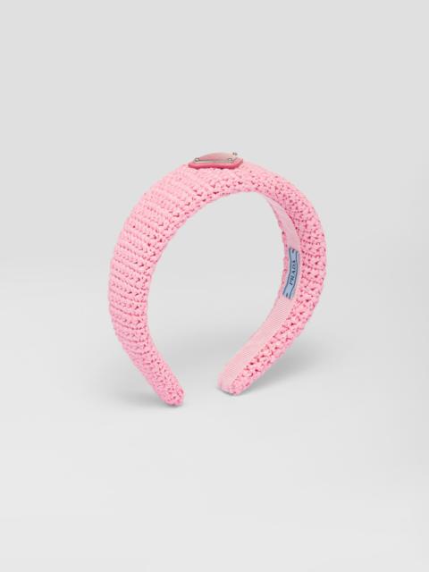 Prada Crochet headband