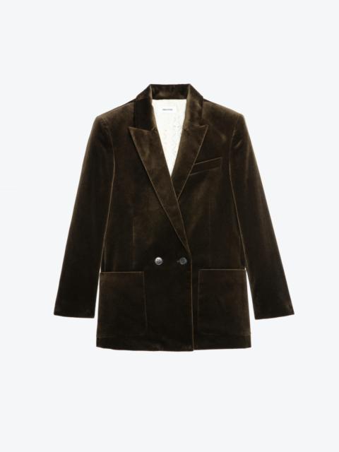 Zadig & Voltaire Visko Velvet Blazer