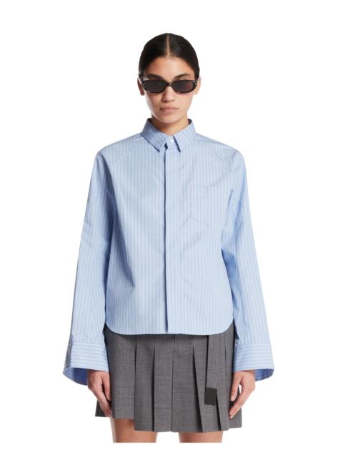 sacai Light Blue Cotton Shirt