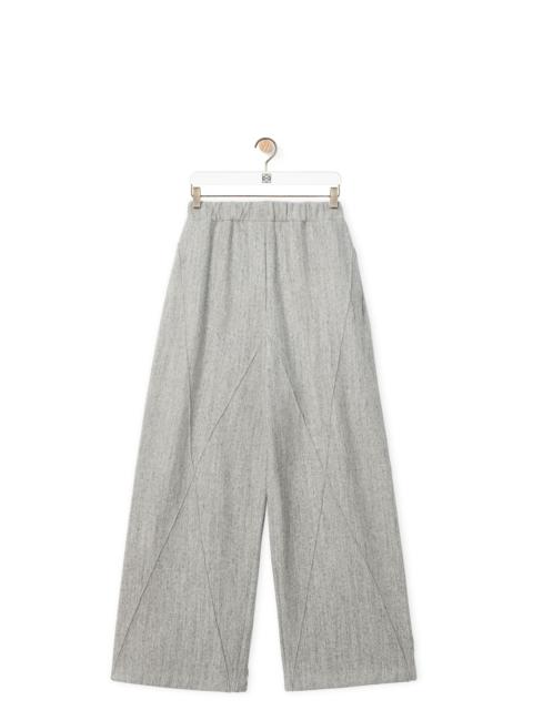 Puzzle Fold trousers in cotton