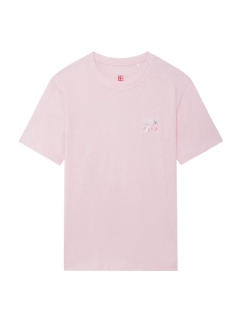 Li-Ning Cherry Blossom Graphic T-shirt 'Pink' AHSS907-2