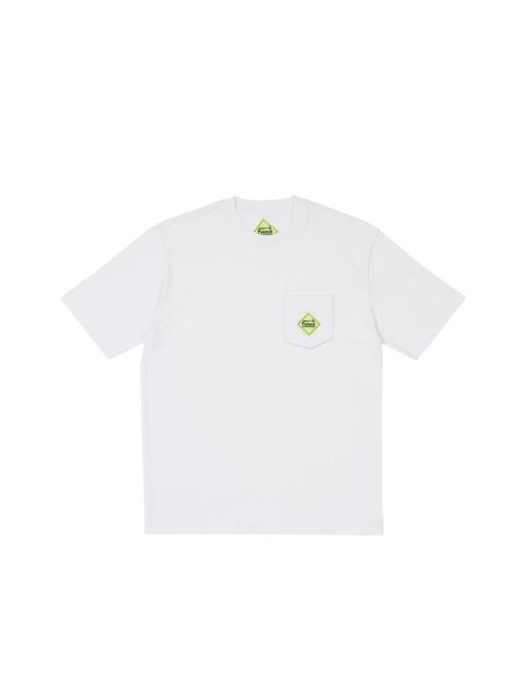 PALACE PALACE 카드 포켓 T-SHIRT 화이트