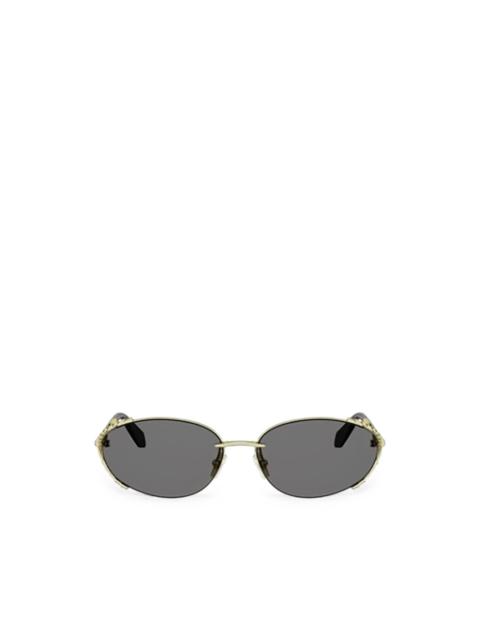 BVLGARI Serpenti Viper oval-frame sunglasses