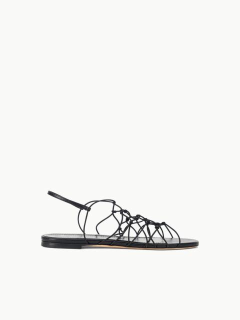 STAUD STAUD GIO KNOT SANDAL BLACK