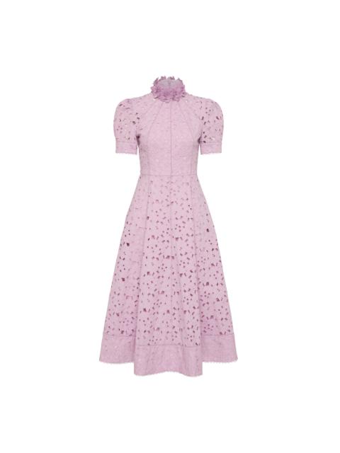 REBECCA VALLANCE Kitsu Short Sleeve Midi Dress